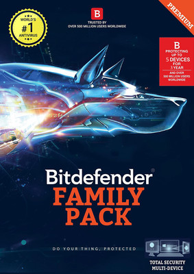 BITDEFENDER Total Security 5 User 3 Years(CD/DVD)