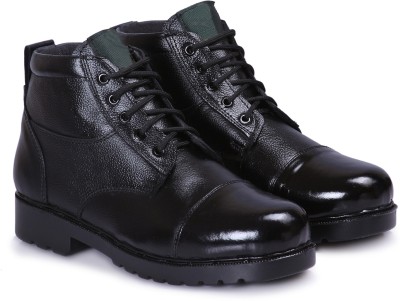 unister Boots For Men(Black , 9)