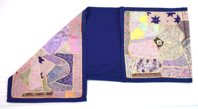 Global Art Traders Multicolor 203 cm Table Runner(Cotton)