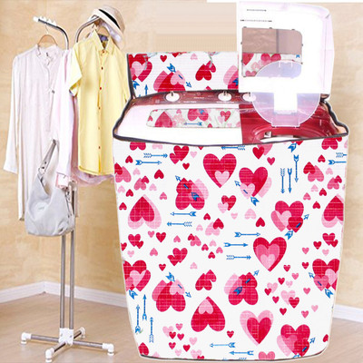JM Homefurnishings Semi-Automatic Washing Machine  Cover(Width: 82 cm, Multi)