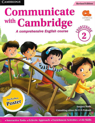 CAMBRIDGE PUBLICATION COMMUNICATE WITH CAMBRIDGE (A COMPREHENSIVE ENGLISH COURSE) COURSEBOOK 2(English, Paperback, SANJANA MULLA)