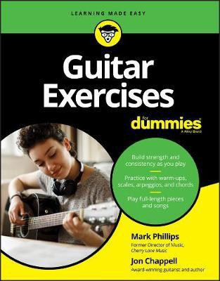 Guitar Exercises For Dummies(English, Paperback, Phillips Mark)