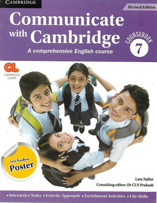COMMUNICATE WITH CAMBRIDGE (A COMPREHENSIVE ENGLISH COURSE) COURSEBOOK 7(English, Paperback, LATA NALLUR)