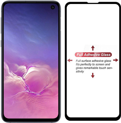 VISHZONE Edge To Edge Tempered Glass for Samsung Galaxy S10e(Pack of 1)