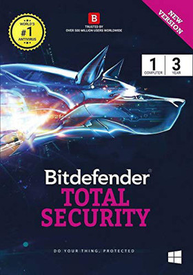 bitdefender Total Security 1 User 3 Years(CD/DVD)
