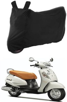 RONISH Two Wheeler Cover for Suzuki(Access SE, Black)