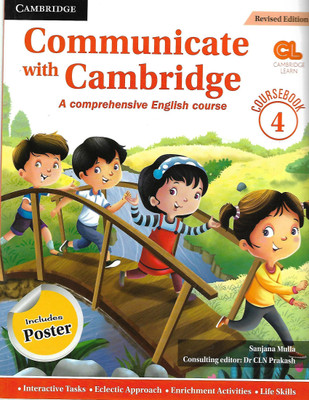 CAMBRIDGE PUBLICATION COMMUNICATE WITH CAMBRIDGE (A COMPREHENSIVE ENGLISH COURSE) COURSEBOOK 4(English, Paperback, SANJANA MULLA)