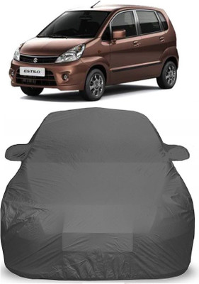 EMVAROC Car Cover For Maruti Suzuki Zen Estilo (With Mirror Pockets)(Grey)