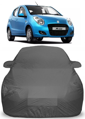 EMVAROC Car Cover For Hyundai Accent (With Mirror Pockets)(Grey)