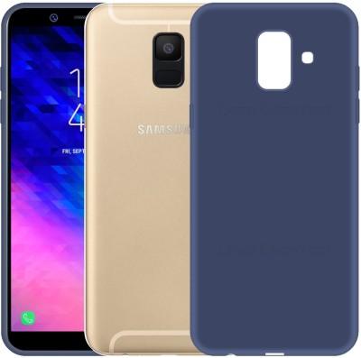 CASE CREATION Back Cover for Samsung galaxy J6 2019(Blue, Grip Case, Pack of: 1)