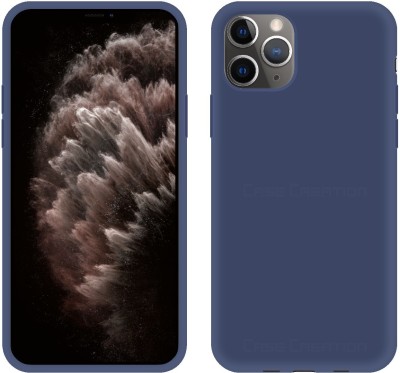 CASE CREATION Back Cover for Apple iPhone 11 Pro Max (2019)(Blue, Dual Protection, Silicon, Pack of: 1)