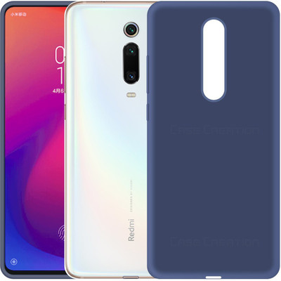 CASE CREATION Back Cover for Mi K20 Pro(Blue, Grip Case, Pack of: 1)