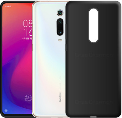 Case Creation Back Cover for New Xiaomi Redmi K20 Pro (2019) Luxurious OG Series Slim Silicone Case(Black, Grip Case)