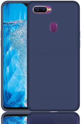 CASE CREATION Back Cover for OPPO F9 Pro(Blue, Waterproof, Pack of: 1)