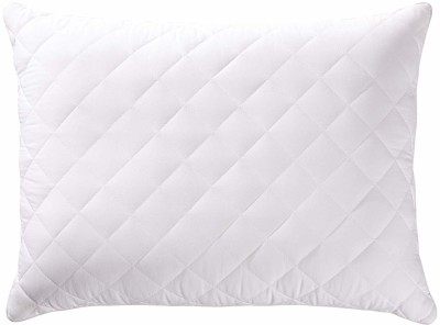 MSKS Microfibre Stripes Sleeping Pillow Pack of 1(White)