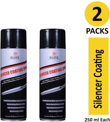 UE Elite Silencer Coating Spray (Pack of 2) silver Spray Paint 500 ml(Pack of 2)