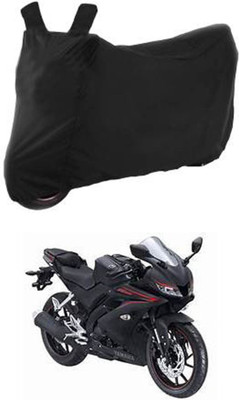 RONISH Two Wheeler Cover for Yamaha(R15 V3, Black)
