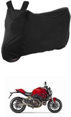 RONISH Two Wheeler Cover for Ducati(Monster 82, Black)