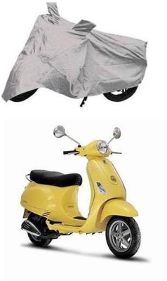 RONISH Two Wheeler Cover for Piaggio(Vespa LX, Silver)