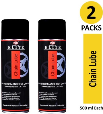 UE T3 Elite Chain Lubricant Spray (Pack of 2) Chain Oil(1000 ml, Pack of 2)