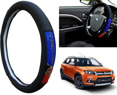 WolkomHome Steering Cover For Maruti Universal For Car(Black, Red, Blue, Leatherite)