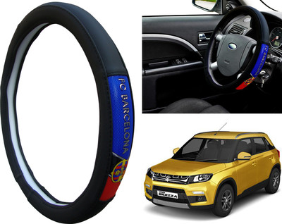 WolkomHome Steering Cover For Maruti Universal For Car(Black, Red, Blue, Leatherite)