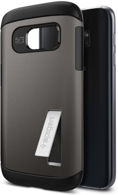 Spigen Slim Armor Back Cover for SAMSUNG Galaxy S7(Black, Shock Proof, Pack of: 1)