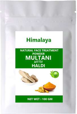 HIMALAYA NATURAL MULTANI MITTI WITH HALDI POWDER ( FACE PACK ) 100 GM(100 g)