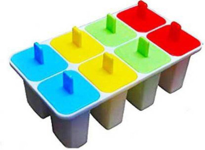 desai Kulfi Maker Mould and Ice Candy Multicolor Plastic Ice Cube Tray Multicolor Plastic Ice Cube Tray (Pack of 1) Multicolor Plastic Ice Cube Tray(Pack of1)