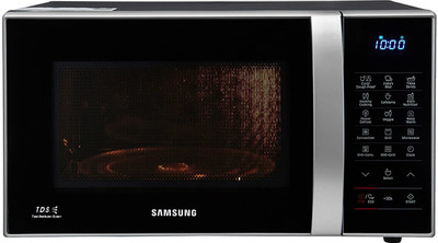 Samsung 21 L Convection Microwave Oven(CE76JD, Black, Silver)