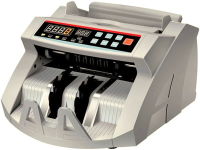 Drop2Kart Cash Counter with UV/MG1/MG2 FakeNote Detection, Supports All Old & Latest INR and Extra Side Display Note Counting Machine(Counting Speed - 1000 notes/min)
