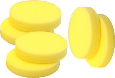 THE ORIGIN Wax Sponge Round 6 Pieces Painting Sponge Block(Pack of 6)