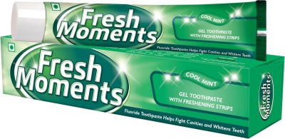 fresh moments Gel Toothpaste (100g*5) Toothpaste(500 g, Pack of 5)