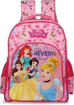 Disney Princess Bestie Forever Pink (Primary 1st-4th Std) School Bag(Pink, 16 inch)