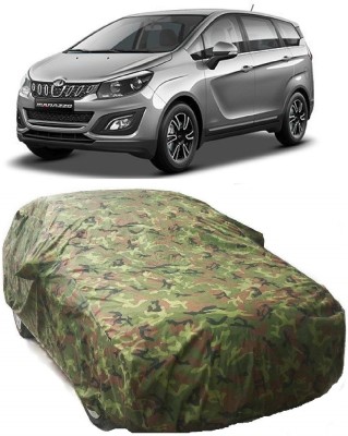 AutoKick Car Cover For Mahindra Marazzo (With Mirror Pockets)(Multicolor)