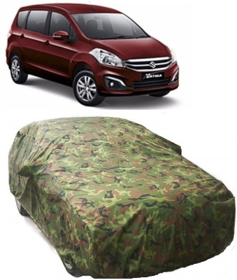 AutoKick Car Cover For Maruti Suzuki Ertiga (With Mirror Pockets)(Multicolor)