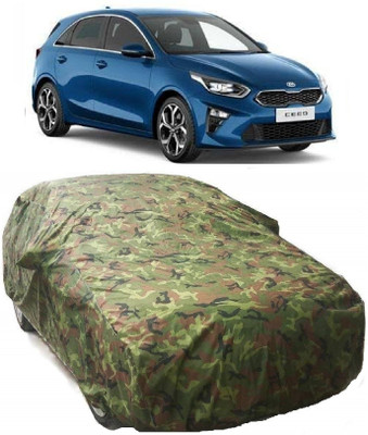 AutoKick Car Cover For Kia ceed (With Mirror Pockets)(Multicolor)