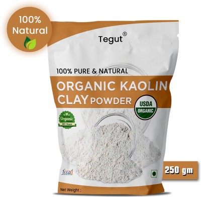 Tegut Secret White Light Kaolin Clay Powder For Skin Face Mask 250g (Pack of 1)(250 g)