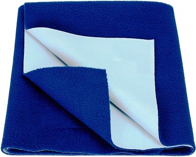 Keviv Cotton Baby Bed Protecting Mat(Royal Blue, Medium)