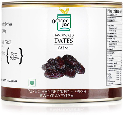 GROCERJAR Pure Handpicked Fresh Dates Dates(1 x 200 g)
