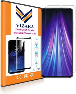 VIZARA Tempered Glass Guard for Mi Redmi Note 8 Pro(Pack of 1)