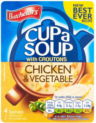 Batchelors Cup a Soup with Croutons Chicken & Vegetable(110 g)