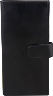 SKKFASHION Men Black Artificial Leather Document Holder(12 Card Slots)