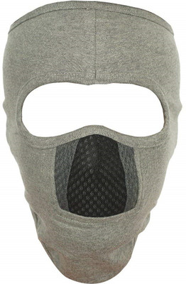 IM UNIQUE Grey Bike Face Mask for Men & Women(Size: Free,  Balaclava)