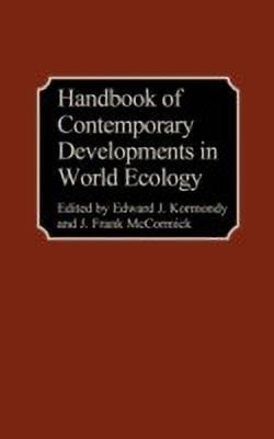 Handbook of Contemporary Developments in World Ecology(English, Hardcover, Kormandy Edward)