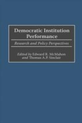 Democratic Institution Performance(English, Hardcover, unknown)