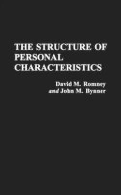 The Structure of Personal Characteristics(English, Hardcover, Bynner John M.)