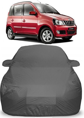 EMVAROC Car Cover For Mahindra Quanto (With Mirror Pockets)(Grey)