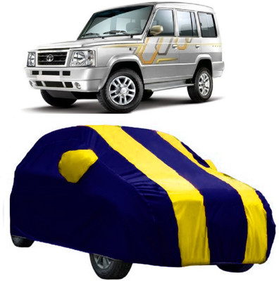 AutoKick Car Cover For Tata Sumo Victa (With Mirror Pockets)(Yellow)
