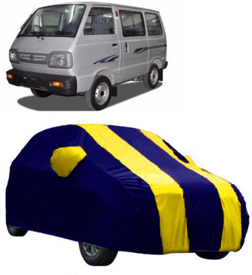 AutoKick Car Cover For Maruti Suzuki Omni (With Mirror Pockets)(Yellow)